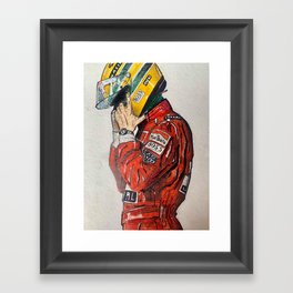 Senna Framed Art Print
