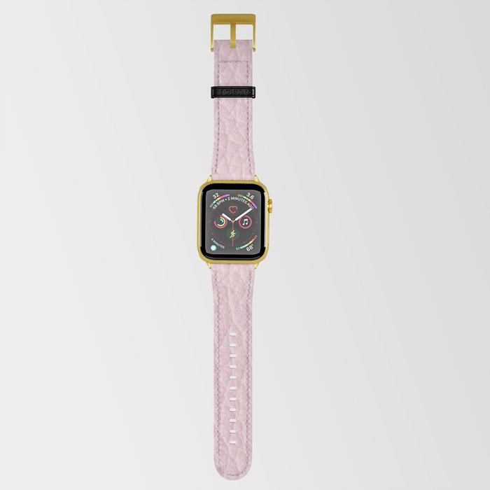 Faux Leather - Plush Pink Apple Watch Band