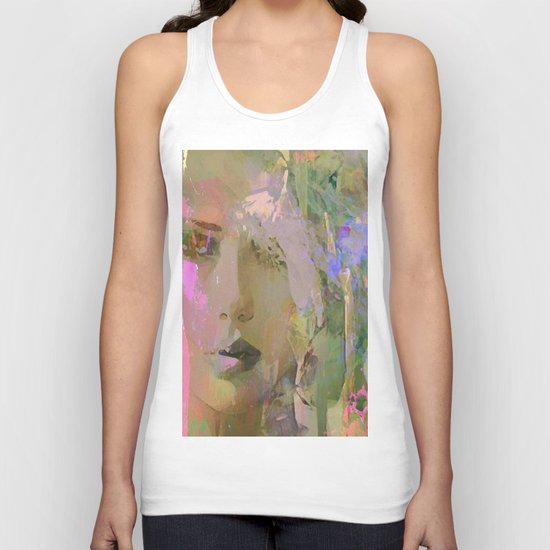 The nameless girl Unisex Tank Top