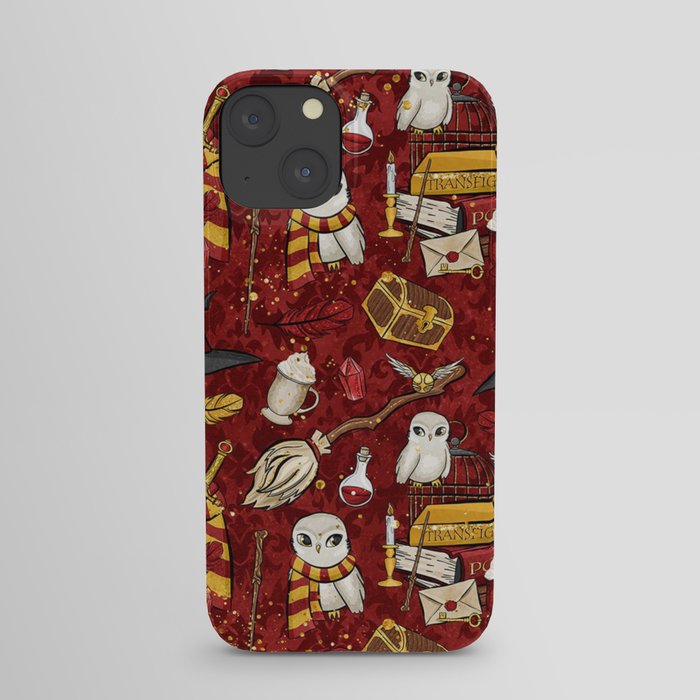 Red Owl wizard  iPhone Case