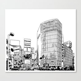 Tokyo - Shibuya Canvas Print
