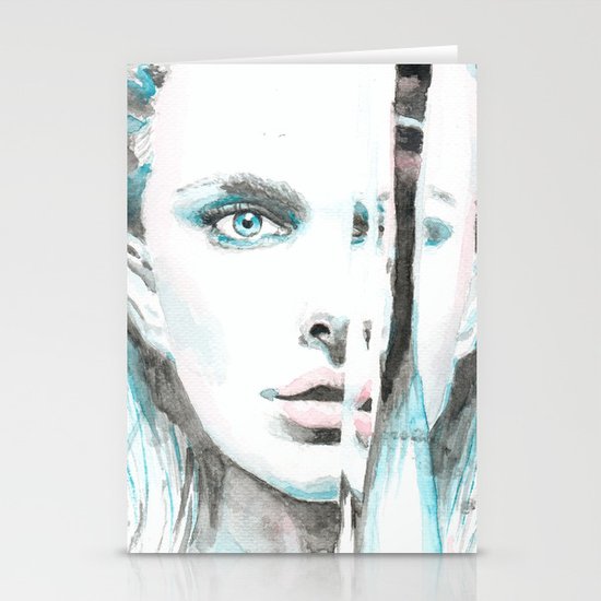 Turquoise Stationery Cards