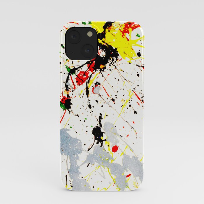 Paint Splatter iPhone Case by Gravityx9 | Society6