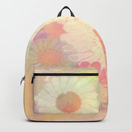 floral painterly effect Backpack | Graphicdesign, Summer, Beauty, Abstract, Flower, Beautiful, Design, Plant, Decoration, Season 