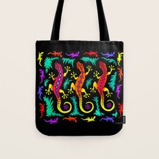 Tropical Geckos Tote Bag