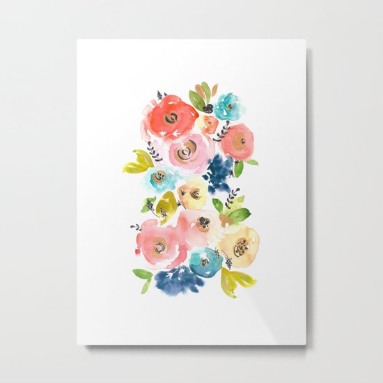 Floral POP #2 Metal Print
