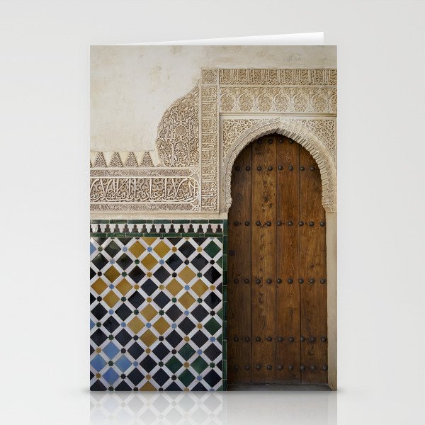 Alhambra Door Stationery Cards
