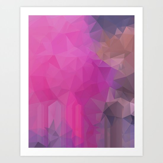 Geometric NC 01 Art Print