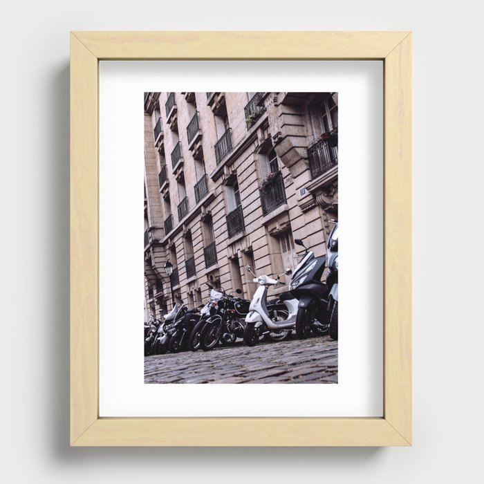 Le Moto - Paris, France Recessed Framed Print