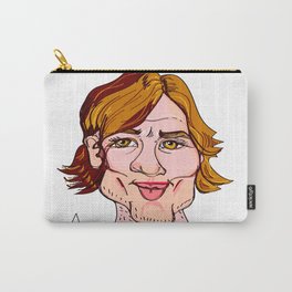 Blond Man Carry-All Pouch