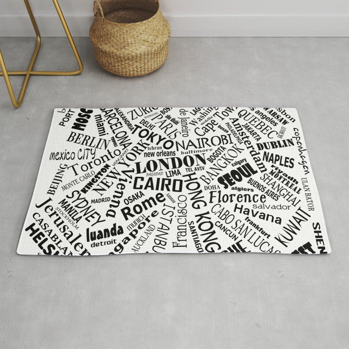 CITIES OF THE WORLD Rug