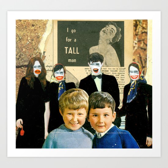Friends for Life Art Print