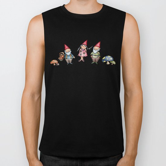 Gnomes Biker Tank