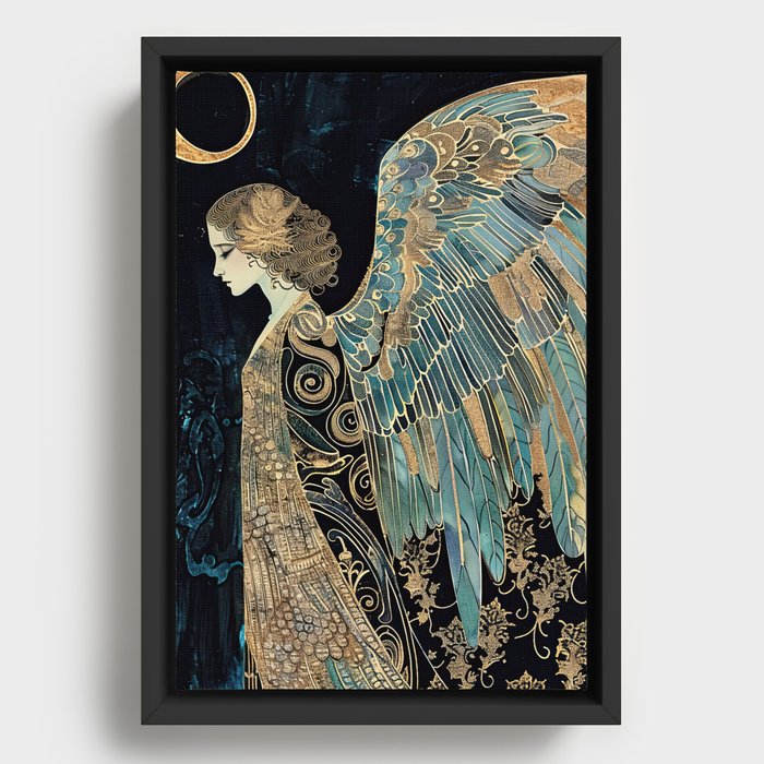 Angel Framed Canvas