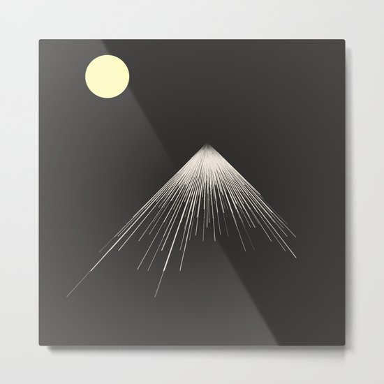 Mountains Peak ( version 2) Metal Print