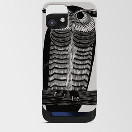 Horned Owl - Samuel Jessurun de Mesquita iPhone Card Case