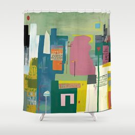 Urban Perspective Shower Curtain