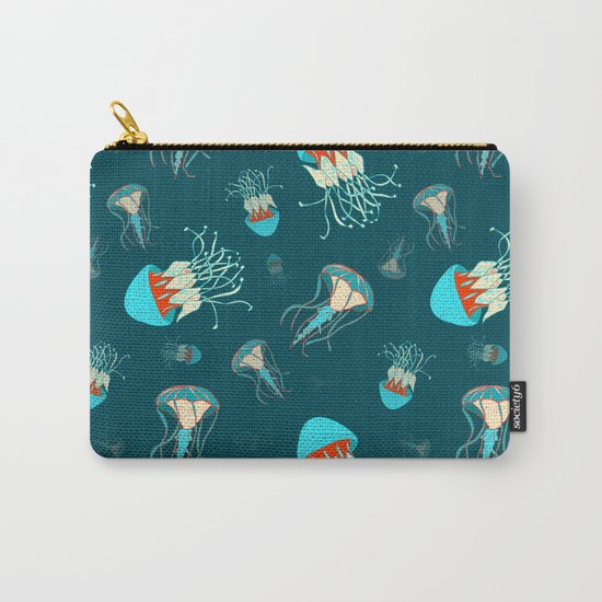 Flow jellyfishes Carry-All Pouch