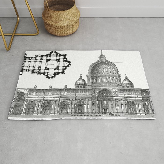 St. Peter Basilica - Rome, Italy Rug