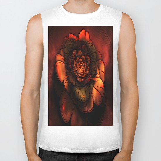 Neon Flower Biker Tank
