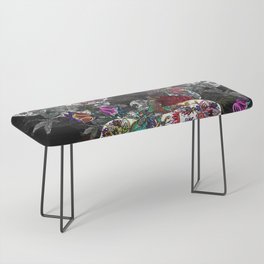 Floral Paisley Bench