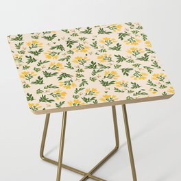 Yellow Wild Flowers Side Table