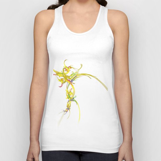 Spiritual Flower Unisex Tank Top