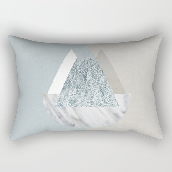 Under the Snow Rectangular Pillow