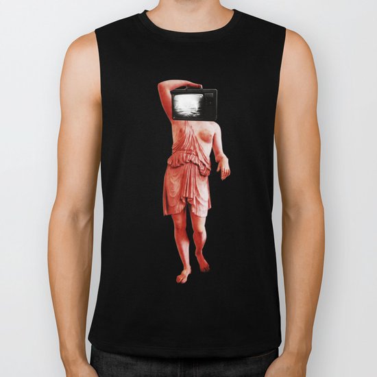 Stillstand · TV Statue Woman 2 Biker Tank