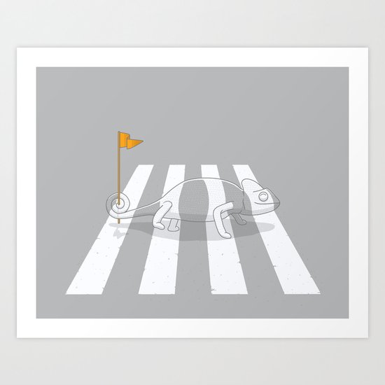 Safety first Art Print