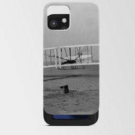 The Wright Brothers First Powered Flight at Kitty Hawk iPhone Card Case