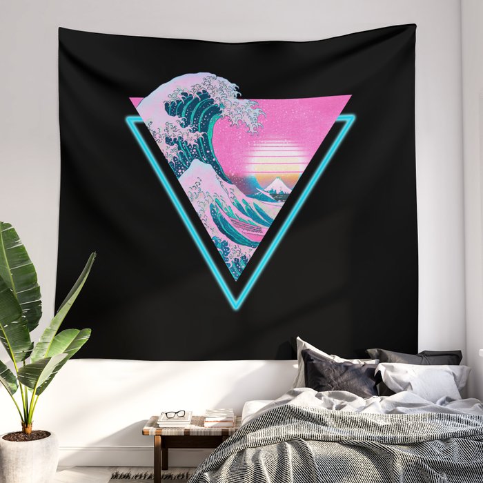 Vaporwave tapestry hotsell