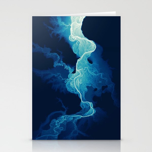Willamette Channels 10-year Anniversary—Midnight Blue Stationery Cards