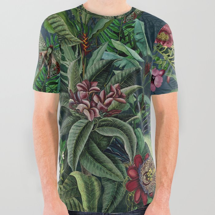 Midnight rainforest I All Over Graphic Tee