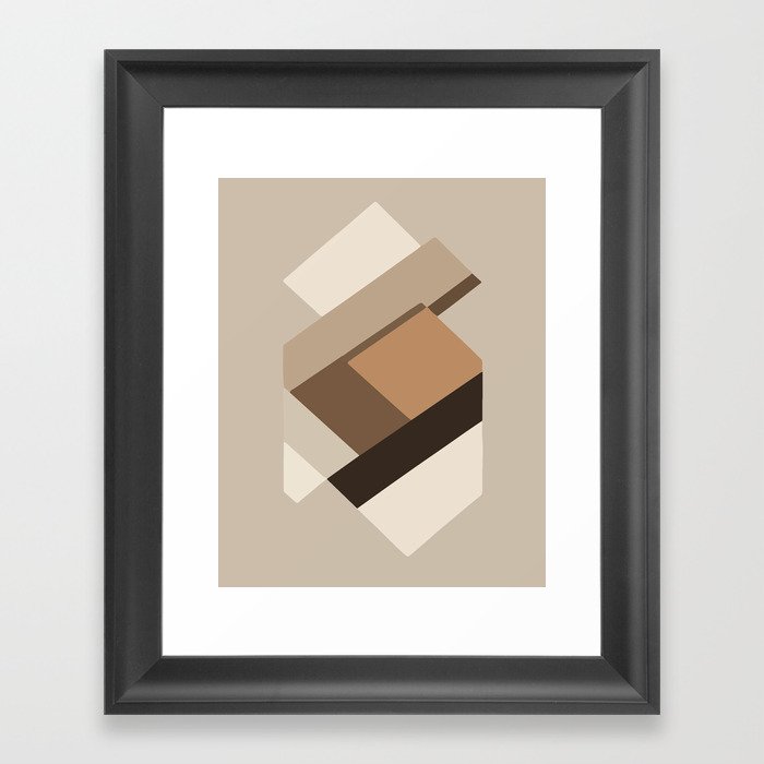 Aetherial Abstraction Framed Art Print