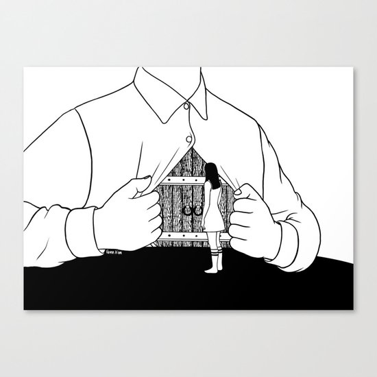 Sorry I'm Closed Canvas Print