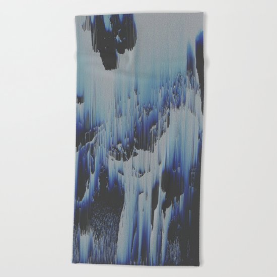 On Ice Beach Towel