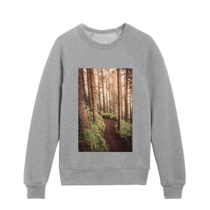 Oregon Coast | Forest Photography | PNW Landscape Kids Crewneck