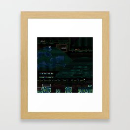 A Coded Message #4 Framed Art Print