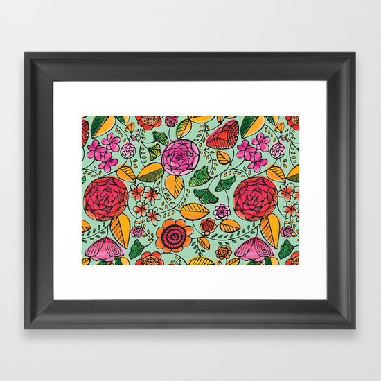Garden Variety Framed Art Print