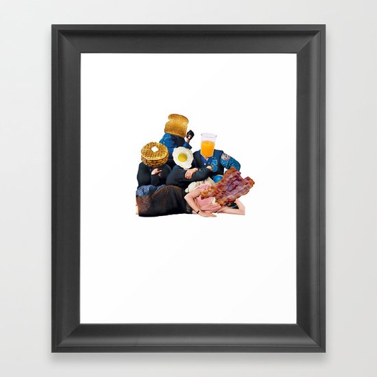 The Most Important Meal of the Day Framed Art Print