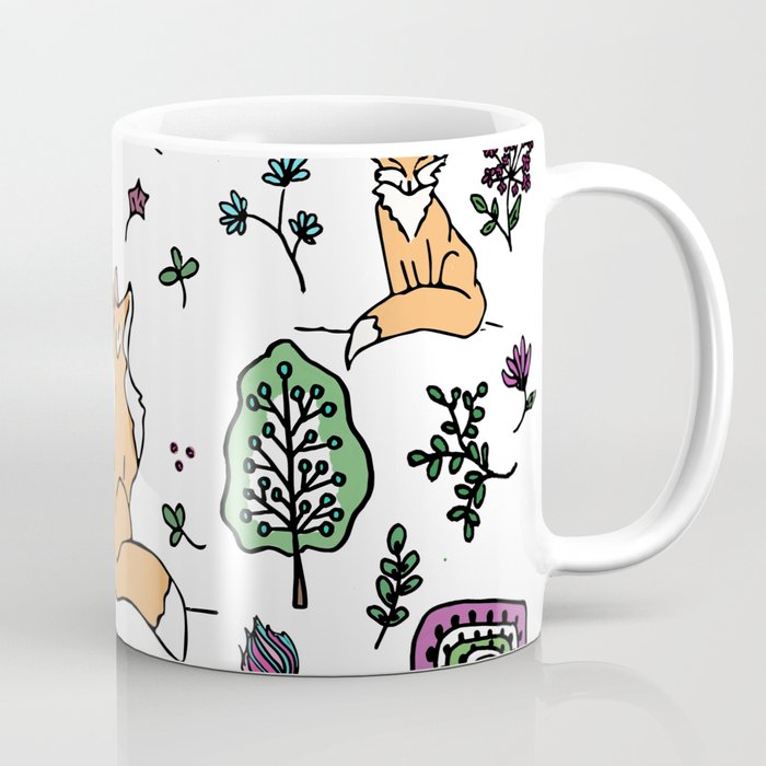 Woodland Fox Coffee Mug
