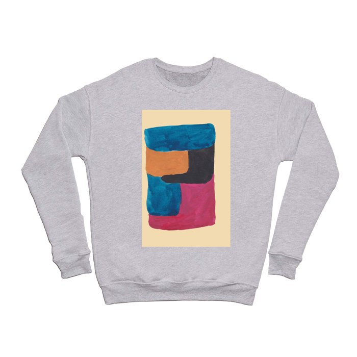 6 | 190330 Abstract Shapes Painting Crewneck Sweatshirt