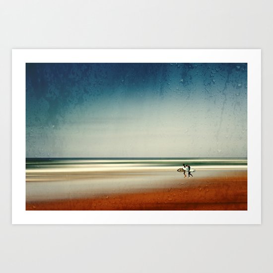 wet Art Print