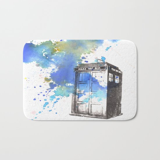 Doctor Who Tardis Bath Mat