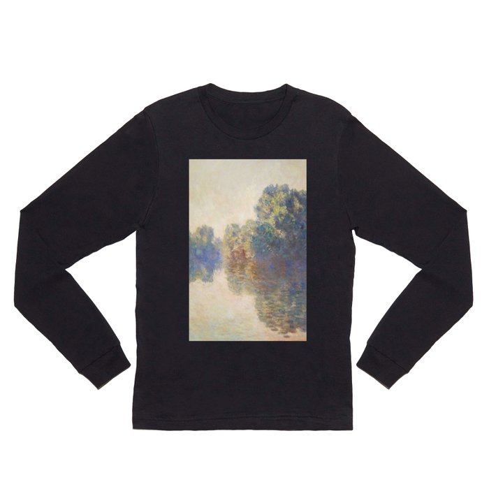 Claude Monet - The Seine at Giverny (1897) Long Sleeve T Shirt
