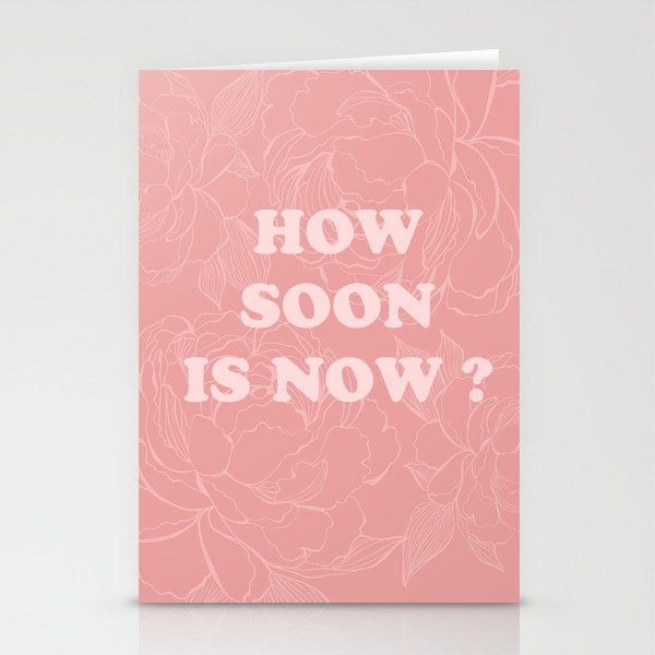 The best Of (How soon is now-The Smiths) Stationery Cards