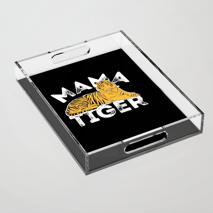 Mama Tiger Acrylic Tray