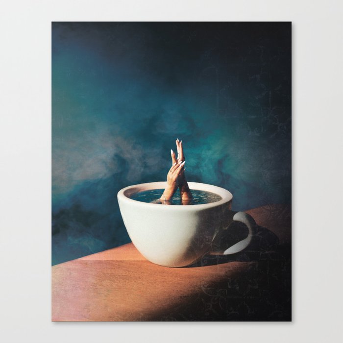 Magic Coffee Canvas Print