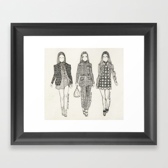 Miu Miu fall 2012 RTW Framed Art Print